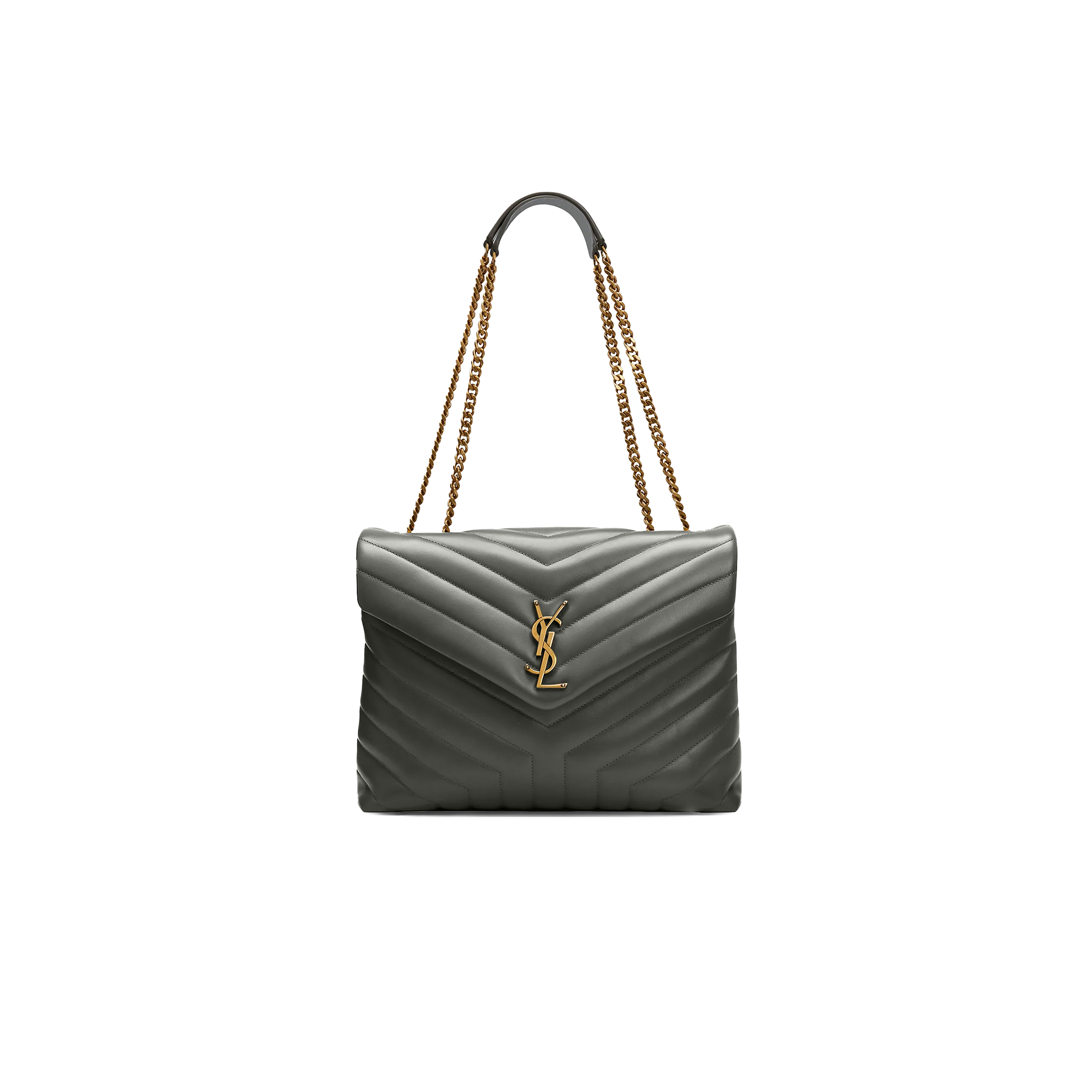 Y*L loulou medium chain bag in quilted leather 37050302 (32*22*12cm)